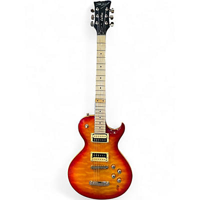 Used Dean Zelinsky La Voce Private Label Quilted Maple Burst Solid Body Electric Guitar