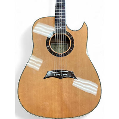 Used Dean Zelinsky Paloma Natural Acoustic Electric Guitar