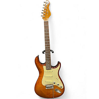 Used Dean Zelinsky TAGLIARE Honey Burst Solid Body Electric Guitar