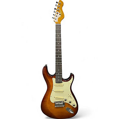 Used Dean Zelinsky TAGLIARE PRIVATE LABEL FLAMED MAPLE Solid Body Electric Guitar