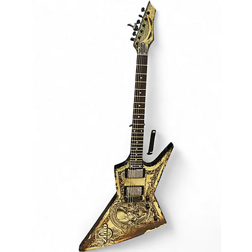Used Dean Zero Dave Mustaine In Deth We Trust SIGNATURE GRAPHIC Solid Body Electric Guitar SIGNATURE GRAPHIC