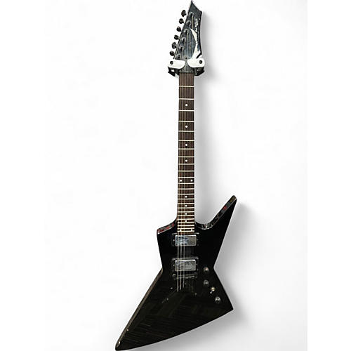 Used Dean Zero X Dave Mustaine Black Solid Body Electric Guitar Black