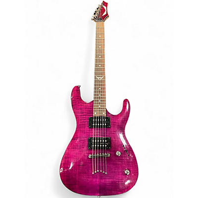 Used Dean c350 magenta Solid Body Electric Guitar