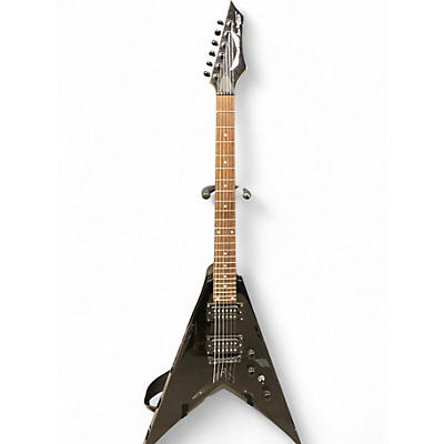 Used Dean dave mustaine signature v black Solid Body Electric Guitar