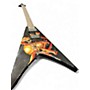 Used Dean dave mustaine v Custom Graphic Solid Body Electric Guitar Custom Graphic