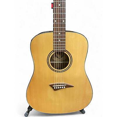 Used Dean daytona e Natural Acoustic Electric Guitar