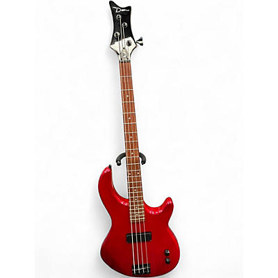 Used Dean edge09 Candy Apple Red Electric Bass Guitar