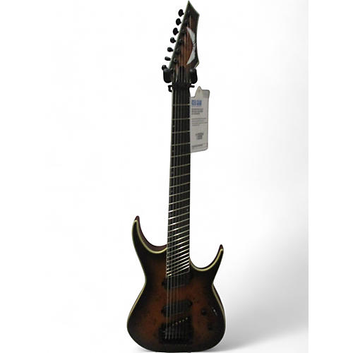 Used Dean exile select multiscale SATIN NATURAL BLACK BURST Solid Body Electric Guitar SATIN NATURAL BLACK BURST