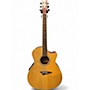 Used Dean exotica bb Natural Acoustic Electric Guitar Natural