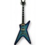 Used Dean mL-bB Blue Burst Solid Body Electric Guitar Blue Burst