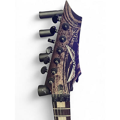 Used Dean mab iv Gauntlet Snakes Graphic  Solid Body Electric Guitar