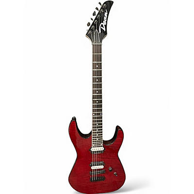 Used Dean md24 select Red Solid Body Electric Guitar