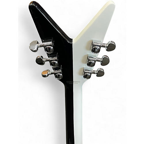 Dean Used Dean michael schenker retro v black and white Solid Body Electric Guitar black and white