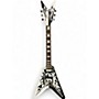 Used Dean Used Dean michael shenker v black and white flame Solid Body Electric Guitar black and white flame