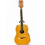 Used Dean tradition one Natural Acoustic Electric Guitar Natural