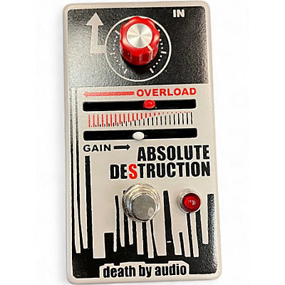 Used Death By Audio Absolute Destruction Overloading Power Amplifier Effect Pedal