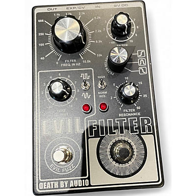 Used Death By Audio EVIL FILTER Effect Pedal