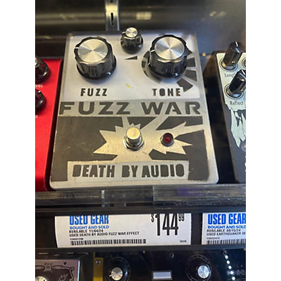 Death By Audio Used Death By Audio Fuzz War Effect Pedal