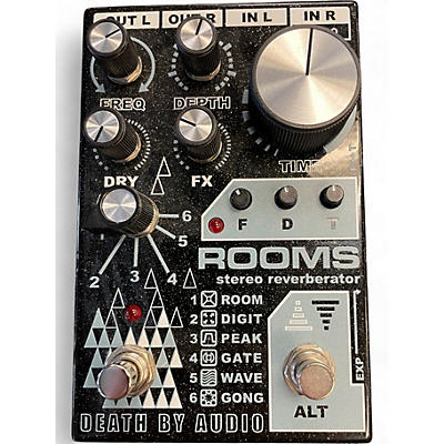 Used Death By Audio Rooms Stereo Reverberator Effect Pedal