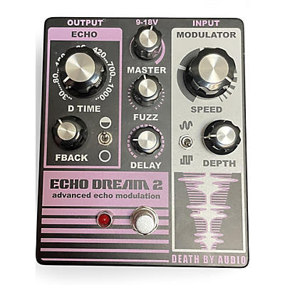 Used Death By Audio echo dream 2 Effect Pedal