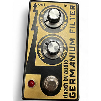Used Death By Audio germanium filter Effect Pedal