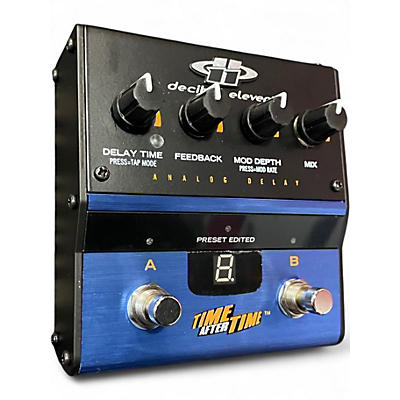 Used Decibel Eleven TIME AFTER TIME Effect Pedal