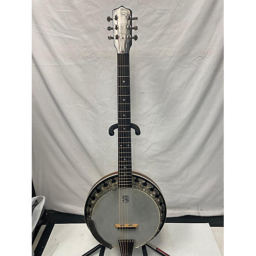 Deering Used Deering B6 6-String Natural Banjo Natural