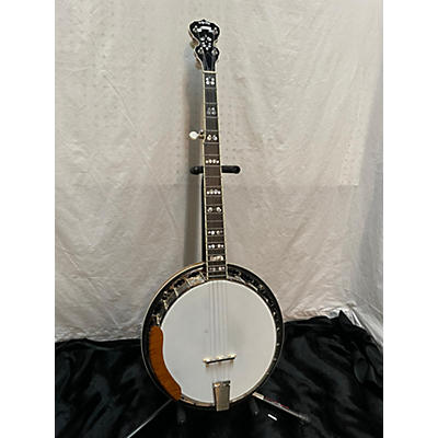 Deering Used Deering Calico Natural Banjo