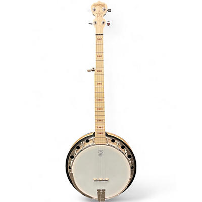 Used Deering Classic Goodtime Two 5-String Resonator Natural Banjo