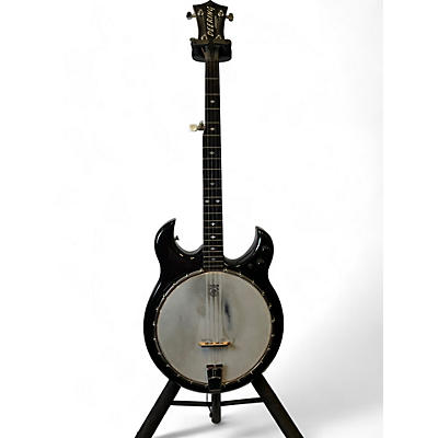 Deering Used Deering Crossfire Electric Black Banjo