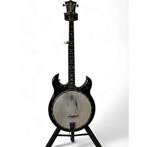 Deering Used Deering Crossfire Electric Black Banjo Black