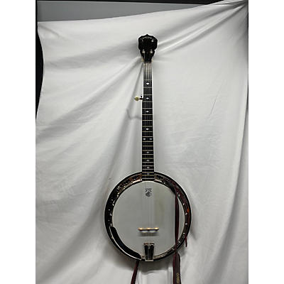 Deering Used Deering Deluxe 5-String Natural Banjo