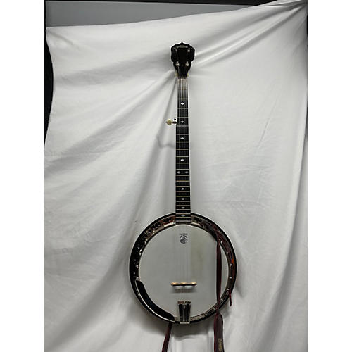 Deering Used Deering Deluxe 5-String Natural Banjo Natural