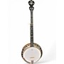 Used Deering Deluxe 5-String Natural Banjo Natural