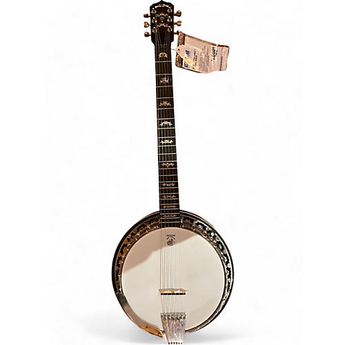 Used Deering Eagle II Natural Banjo Natural