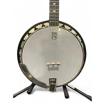 Used Deering Eagle Tenor 22 Fret Mahogany Banjo