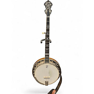 Used Deering Golden Wreath Natural Banjo