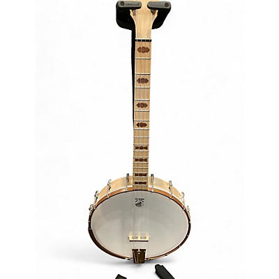 Used Deering Goodtime 2 17 Fret 4 String Tenor Natural Banjo