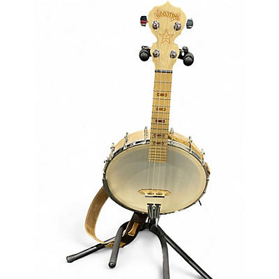 Used Deering Goodtime 4 String Banjo Ukulele Natural Ukulele
