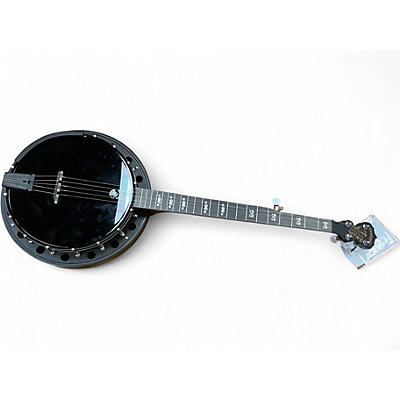 Used Deering Goodtime Special 5 String Resonator Metallic Black Banjo