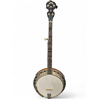Used Deering MAPLE BLOSSOM Brown Sunburst Banjo
