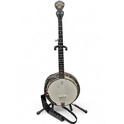 Used Deering SIERRA 5 STRING Mahogany Banjo
