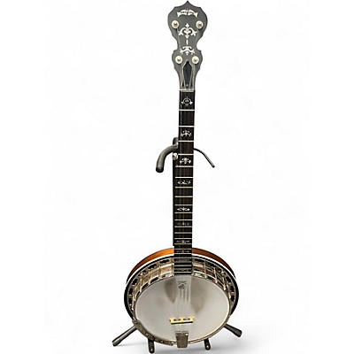 Used Deering Sierra 5 String Natural Banjo