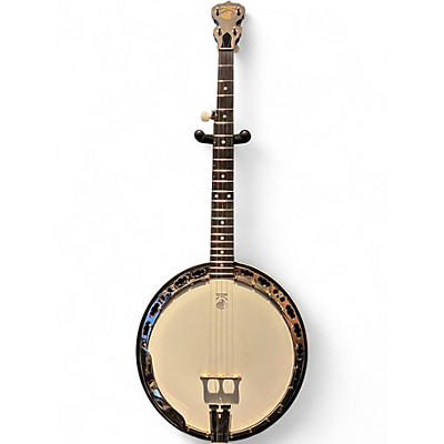 Used Deering Sierra 5 String Natural Banjo