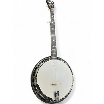 Used Deering Sierra 5 String Natural Banjo