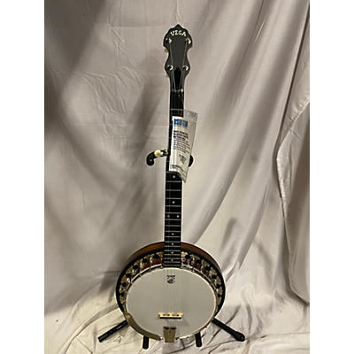 Deering Used Deering Vega Bluegrass Senator Natural Banjo