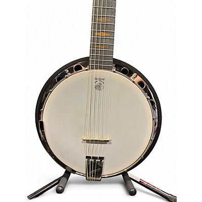 Used Deering goodtime 6 string resonator NATURAL Banjo