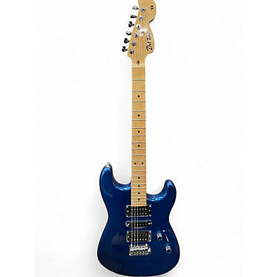 Used Del Toro Guitars VERONICA MODERN ROYAL METALLIC BLUE NITRO LAQUER Solid Body Electric Guitar