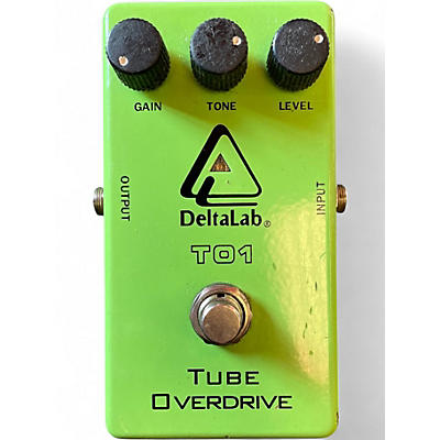 Used DeltaLab TO1 Tube Overdrive Effect Pedal