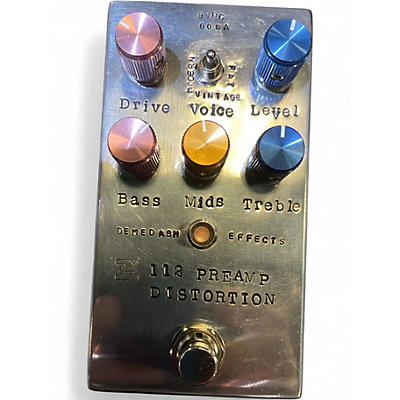 Used Demedash Effects 112 PREAMP DISTORTION Effect Pedal